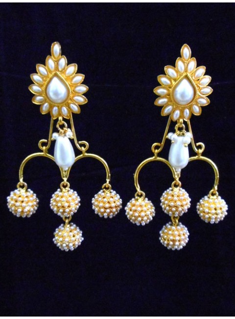 Polki Earrings